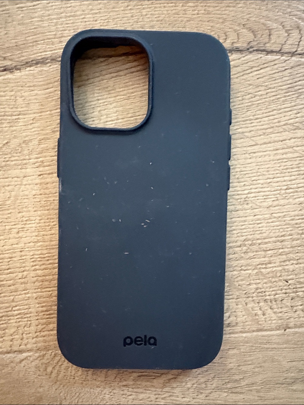 Pela iPhone 17 Black Eco-Friendly Phone Case - Protective Silicone Cover